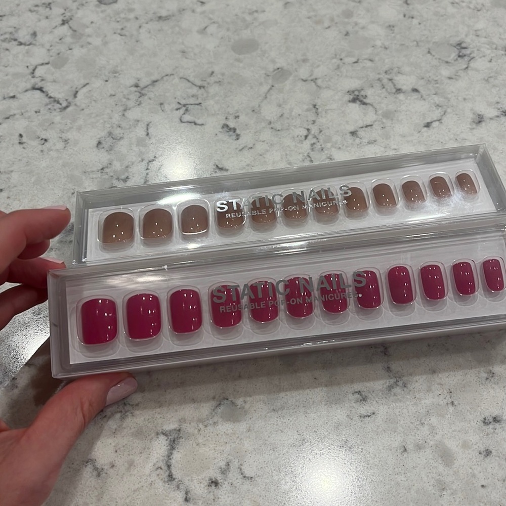 Brand New Static Nails set of 2